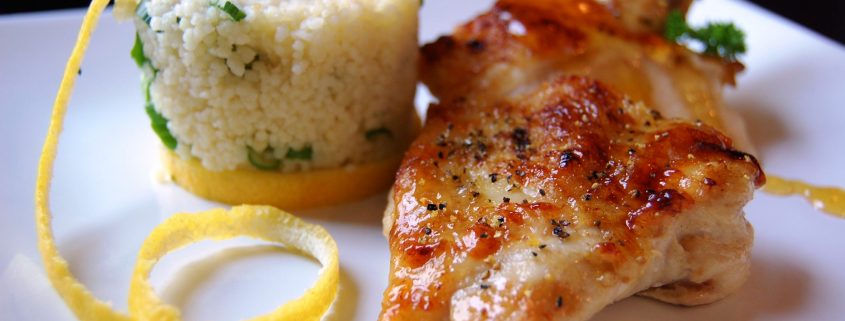 Chicken and Couscous Entree
