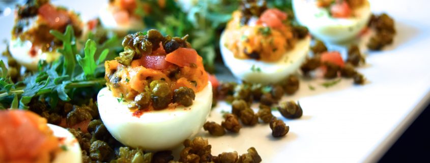 Deviled Eggs with Capers