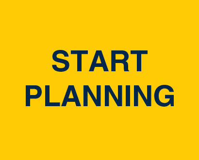 start planning button