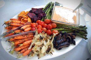 Vegetable Platter from Local Farms